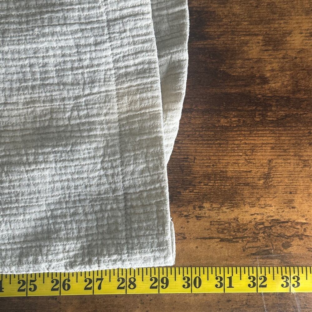 Cotton Gauze Blazer Size Small Beige Relaxed Fit Cottagecore Boho Preppy EUC - Picture 6 of 10